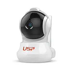 USP - SH020 Pan/Tilt Wireless WiFi 3MP Full HD 1296p | IP Security Camera | CCTV with Auto Tracking - White