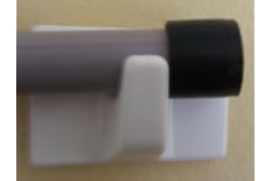 Holland Plastics Original Brand Self Adhesive Hooks - MS51-Square Shaped-Ideal For Tube Type Blind/Fly Curtain/Strip Blind