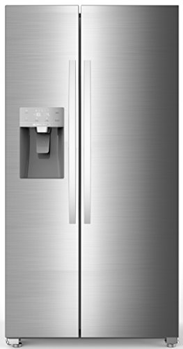 Preisvergleich Produktbild Hisense SBS 535 A++ ELIW Side-by-Side / 178.6 cm Höhe / 345 kWh / Jahr / 367 L Kühlteil / 168 L Gefrierteil / Eis- und Wasserspender / Total No Frost