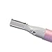 Women Lady Facial Trimmer Stainless Steel Blade Eyebrow Styling Electric Shaver Leg Arm Armpit Hair Remover Shaper Pink