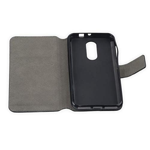 Preisvergleich Produktbild BookStyle Tasche Vertikal für Wiko Wim Lite mit Halterung - Schwarz