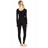 Catsuit Ballet Tanz Damen Mädchen Ganzkörper Tanz KLEID Fitnessstudio Catsuit - Schwarz , M - 