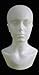 Produktbild Unisex Polystyrene female Head Display Mannequin With Shoulder for wigs by euroshop.co