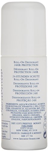 LANCASTER Eau de Lancaster desodorante roll-on para hombre, desodorante  para mujer en crema 50 ml