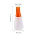 Produktbild Wdj Flaschenbürste aus Silikon, hitzebeständig, Zum Backen, Kochen, Grillen, Backen Orange
