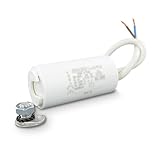 Condensador motor permanente de marca ICAR para arranque de motores eléctricos asíncronos monofásicos., aplicación: Persianas roulants (bubendorff, Somfy, etc...), bombas de piscina, bombas de calor, compresseurs, limpiadores, etc...