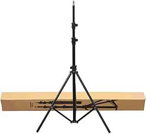 Shomex Heavy-Duty |Light Stand |Photography Light Stand (9 feet) for Ring Light | Flash| Reflector| Diffuser | Photo & Video Studio Shooting