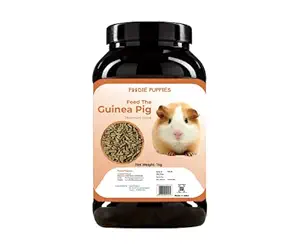 Foodie Puppies Premium Guinea Pig Food Pellets 1Kg | Highly Nutritious Diet Essential Ingredients for a Healthy and Active Lifestyle for Adult & Young Guinea Pigs