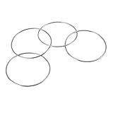 anillos chinos puzzles Tipo: cadena 10cm 4 Cadena Chino Anillo De Cerca Truco de Magia Accesorios De Cerca Magia Clásico Juguetes