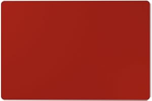 Flickly® Toppe di riparazione autoadesive | camion, rimorchio, tenda, campeggio, ombrelloni, piscina | disponibile in molti colori | 30 x 20 cm | (RAL3000) Rosso fuoco