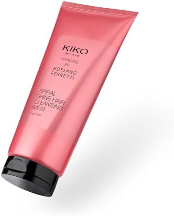 KIKO Milano Spiral Shine Hair Cleansing Balm, Balsamo Detergente Per Ricci Morbidi