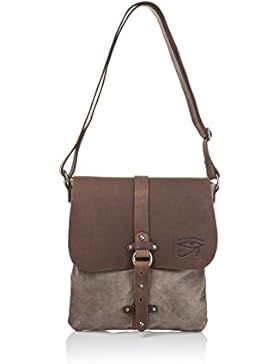 LandLeder , Damen Umhängetasche Braun braun Einheitsgröße
