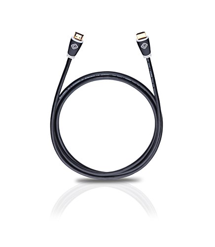 Oehlbach Easy Connect HDMI Kabel, 10,2 Gbps, 340 MHz, sw 0,75 m -Bandwidth, 3D über HDMI - 2