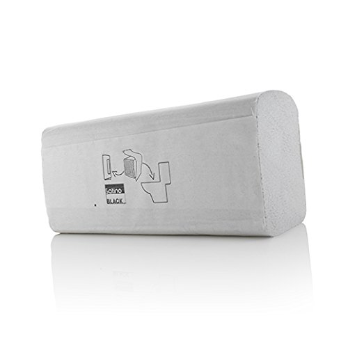 Preisvergleich Produktbild Satino Black BriQ XXL refill - 1 Karton gefaltetes Toilettenpapier