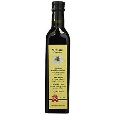 Mevlana Naturmühle ägyptisches Schwarzkümmelöl, ungefiltert, frisch gepresst, 1er Pack (1 x 500 ml)