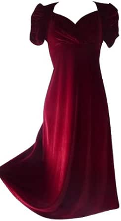red velvet dress amazon