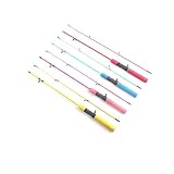 Diámetro superior: 1.1 mm Xingfu-Rods, Poste de Hielo for Pescar al Aire Libre for la caña de Pescar de Invierno 1.2 M Manija de la Pistola de Hielo Caña de Pescar for el Hielo Caña de Pescar de Invierno Pesca for niños Poste