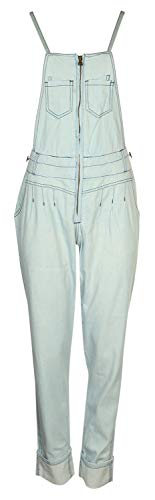 Preisvergleich Produktbild Detroit 37 Damen Latzjeans Hellblau 48351, Konfektionsgroesse:42