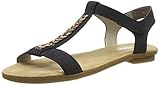 Leichte Laufsohle Rieker Damen 65172-14 Geschlossene Sandalen, Blau (Pazifik/Multi 14), 42 EU