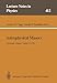 Produktbild Astrophysical Masers: Proceedings of a Conference Held in Arlington, Virginia, USA, 9-11 March 1992 (Lecture Notes in Physics)