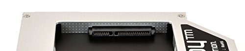 Opticaddy© SATA-3 HDD/SSD Caddy für alle Apple Unibody-Serie Macbook Pro 13″ 15″ 17”, Macbook 13″, Macbook Alu 13″ (2008, 2009, 2010, 2011, 2012) ersetzt SuperDrive mit Opticaddy OptiSpeed Technology (original Opticaddy Festplattenrahmen, Einbaurahmen, Adapter) - 3