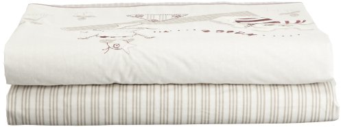 Iziwotnot Time To Play Cot Bed Duvet Cover and Pillowcase Set