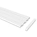 Produktbild INTERDECO Gardinenschienen Weiß 3-/4-läufige Vorhangschienen aus Aluminium, Slimline, 280 cm