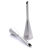 It takes only one step to make a beautifu cream with this nozzle, which improve the speed and efficiency of making your own unique cakes, puff, or pastry.