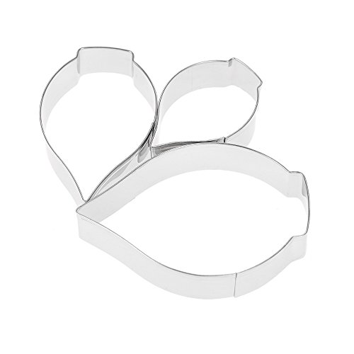Anself 3er Set Fondant Plätzchenformen Set Blütenblatt Ausstecher aus Edelstahl Dendrobium / Kalla / Winde / Feder Optinal - 2