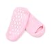 Produktbild Erduo Feuchtigkeitsspendende Bleaching Peeling-Fußmaske Handschuhe Spa Gel Socken Handmaske Fußpflege Schönheit Baumwollsocken - Pink