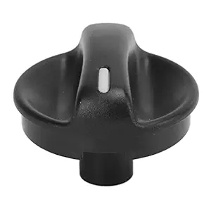 AC Control Knob, Anticorrosion Wearproof 79581 SV1 A11 Heater Control Knob Black for Upgrade Replacement for LX Coupe 2 Door 2.7L 1997