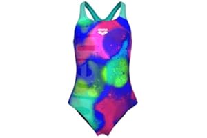 ARENA Girl'S Spray Paint Swimsuit Swim Pro Back Traje de baño de una Pieza Niñas (Pack de 1)