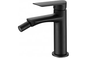 MICE COLLECTION IMEX - Grifo bidé SERIE URAL mezclador monomando de bide Negro mate BDG040-2NG