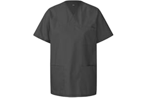 FaPak Bequemer Kasack für Damen & Herren I Funktionaler Kasack Damen Pflege I Pflegeleicht, Atmungsaktiv, mit praktischen Taschen bis 7 XL