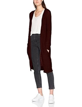 PIECES Damen Strickjacke Pcjane Ls Long Wool Cardigan Noos