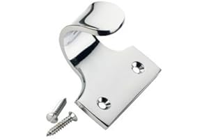 Ironmongery World 10 x Polished Chrome Window Sash Lift Sash Pull Slide Handle