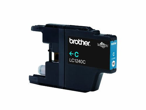 BROTHER LC1240C Tinte cyan 600Seiten fuer MFC-J6510DW J6710DW J6910DW J430W J625DW J825DW DCP-J525W J725DW J925DW J5190DW