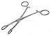 DCTattoo - Slotted ROUND Sponge Rampley FORCEPS Clamp