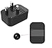 Price comparison product image Ugetde(R) Hidden Camera HD 4K Non-perforated USB Camera Super Night Vision Wireless WiFi Spy Camera AC Adapter Type Camera Hidden Camera Wide Angle 120 ° Move Detection Function Circulation Video (UK)