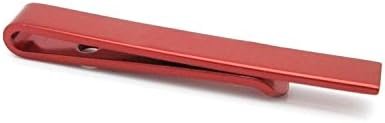 Frederic Thomass Slim Tie Bar Clip Pin Red