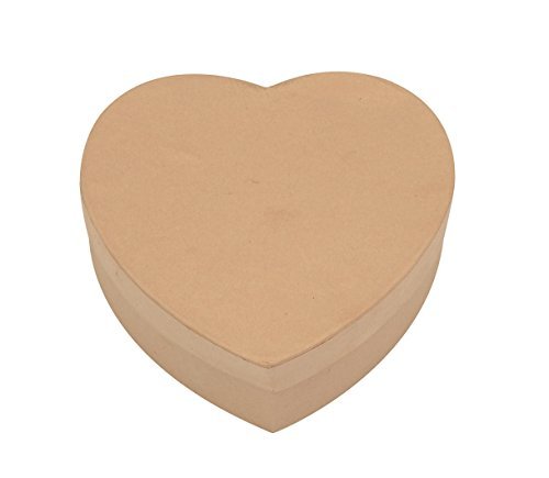 GLOREX Cardboard Storage Box - Set di 6 2025 145 Naturale 14.5 x 14.8 x 5 cm