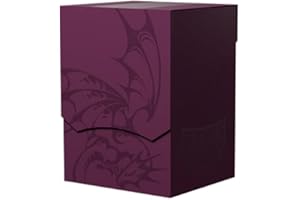 Dragon Shield Pudełko na karty – Deck Shell: Limited Edition Wraith - Trwałe i solidne przechowywanie kart TCG, OCG - kompatybilne z Pokemon Yugioh Commander i MTG Magic: The Gathering Cards