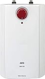 AEG offene elektrischer Kleinspeicher 5 Liter HUZ Drop Stop Untertischgerät Elektro Boiler