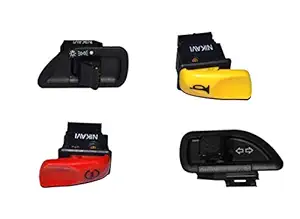 NIKAVI Start,Horn,Indicator,Headlight Modular Switches Compatible for TVS Wego/TVS Jupiter(Set of 4)
