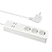 Produktbild Wifi Smart Steckdosenleiste mit 3 Schuko-Ausgänge und 4 integrierte USB Ladeausgänge für Smartphones, Tablets, Schreibtischlampen Arbeiten