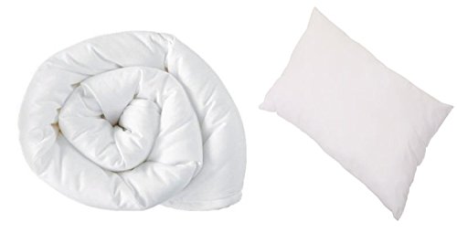 Anti Allergy - 4.5 Tog 120cm x 150cm Junior/Toddler Cot Bed Duvet And Pillow Set