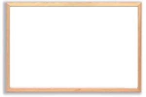 REGALIDEA LAVAGNA MAGNETICA BIANCA BACHECA cornice in legno 30x45 45x60 60x90 cm ufficio casa scuola scegli misura (60x90cm)