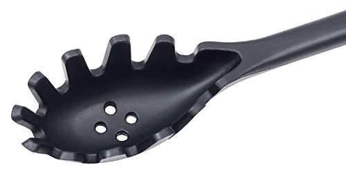 Lurch 221604 Spaghettilöffel Silikon, schwarz - 4