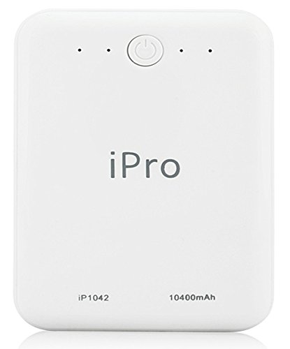 iPro IP1042 10400mAH Power Bank for Smartphones and Tablets (White) RS.799 (71.00% Off) - Amazon