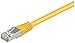 Produktbild Goobay CAT5e SFTP Netzwerkkabel (2x RJ45, 0,25m) gelb